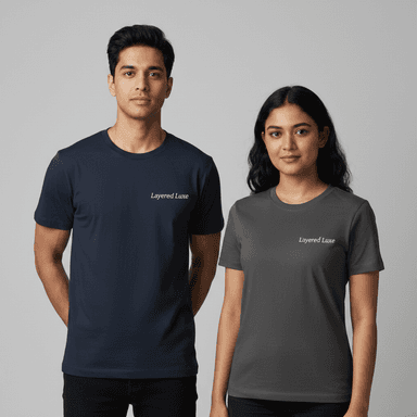 Customised Round Neck T-Shirts view 1